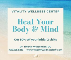 Vitality Wellness 8250 165th Avenue NE Suite 203 Redmond, WA 98052